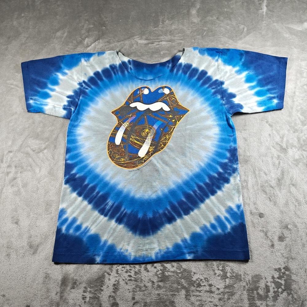 Vintage The Rolling Stones Shirt Men Small 2006 Bigger Bang Tour Tie Dye Y2K